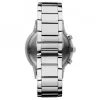 Cronógrafo de homem Armani AR11164, 43 mm, aço inoxidável, mostrador preto