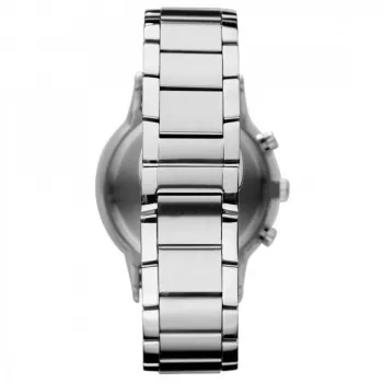 Cronógrafo de homem Armani AR11164, 43 mm, aço inoxidável, mostrador preto
