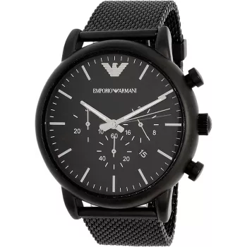 ARMANI Relógio de quartzo homem Classic AR1968 46mm aço inoxidável mostrador azul