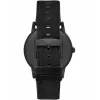 Relógio Armani homem AR11274 43mm mostrador azul pulseira de pele azul