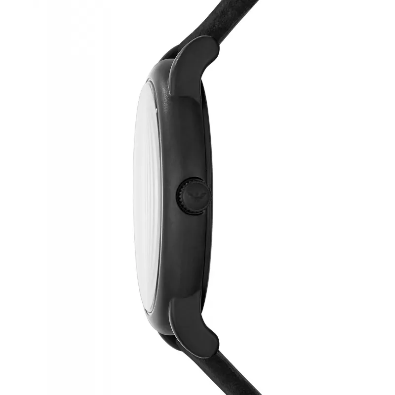Relógio Armani homem AR11274 43mm mostrador azul pulseira de pele azul