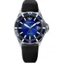 Armani Relógio de homem AR11516 42mm Aço inoxidável Quartzo cronógrafo Mostrador azul