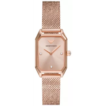 Relógio de mulher ARMANI AR11347 quartzo aço inoxidável 24mm mostrador madrepérola