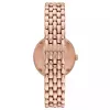 Relógio de quartzo analógico de mulher ARMANI AR11462 32 mm aço inoxidável prateado