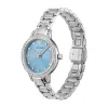 Relógio ARMANI para mulher AR11585 aço inoxidável quartzo 32mm mostrador prateado