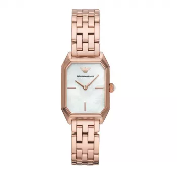 Relógio Armani mulher Gianni T-Bar quartzo analógico AR11147
