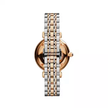 Relógio de mulher ARMANI AR1725 Gianni T-Bar 32 mm aço inoxidável prateado