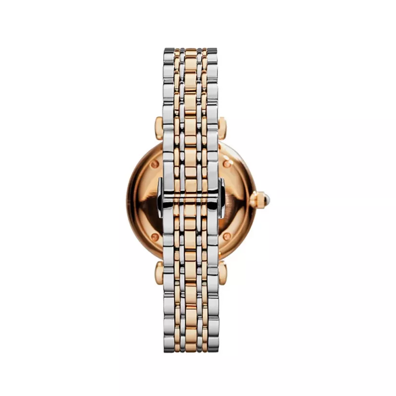 Relógio de mulher ARMANI AR1725 Gianni T-Bar 32 mm aço inoxidável prateado