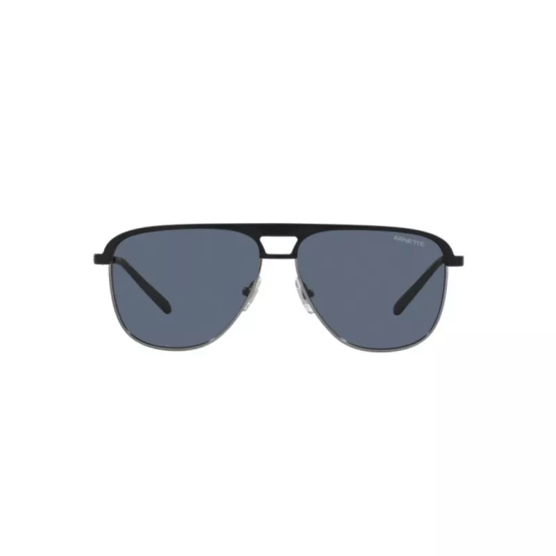 Óculos de sol ARNETTE AN3082-733-55 homem retangulares preto mate cinzento 57mm