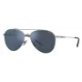 Óculos de sol retangulares ARNETTE AN3085-736-55 preto mate cinzento escuro 58mm homem