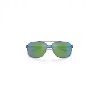 ARNETTE AN3089-745-8N óculos de sol retangulares homem preto mate cinzento escuro 65mm