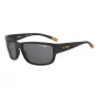 Óculos de sol retangulares polarizados ARNETTE AN4256018162 homem - armação preta lentes cinzentas 62mm