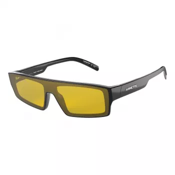 ARNETTE AN4268-41AN34 Óculos de sol retangulares de homem Preto mate 55/18/140 mm