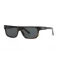 Óculos de sol de homem Arnette AN4278-120187 preto mate cinzento policarbonato 55mm