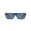 Óculos de sol ARNETTE AN4278-120280 homem, armação preta mate, lentes cinzentas, 55 mm