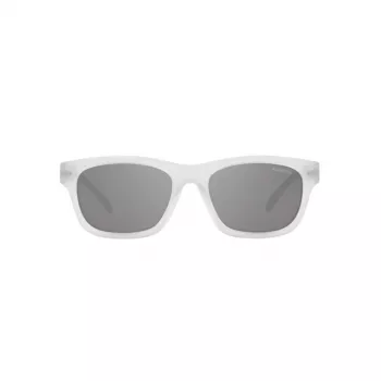 Óculos de sol retangulares ARNETTE AN4284-27616G homem preto mate cinzento espelhado 54/18/145 mm