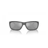 Óculos de sol retangulares de homem ARNETTE AN4290-28706G preto mate cinzento