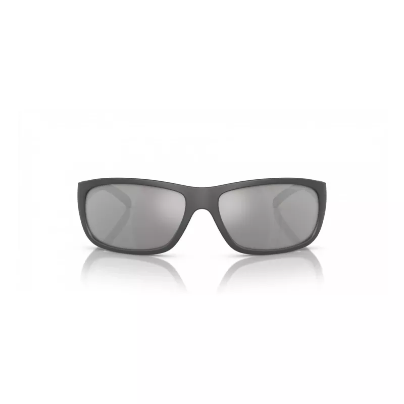 Óculos de sol retangulares de homem ARNETTE AN4290-28706G preto mate cinzento