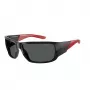 Óculos de sol de homem ARNETTE AN4297-275387, armação preta mate, lentes espelhadas cinzentas, 64/16/125 mm