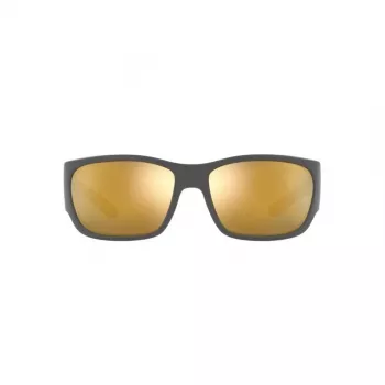 Óculos de sol ARNETTE AN4324-28775A unissexo, armação preta mate, lentes cinzentas, 61 mm