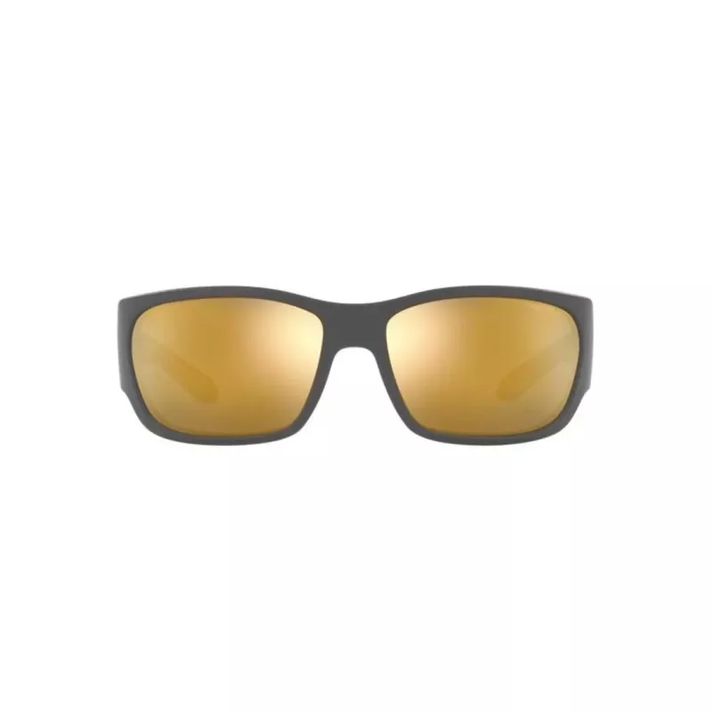 Óculos de sol ARNETTE AN4324-28775A unissexo, armação preta mate, lentes cinzentas, 61 mm