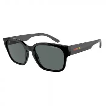 Óculos de sol ARNETTE AN4325-291081 homem polarizados, armação preta mate, lentes cinzentas, 53/21/145 mm