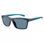 ARNETTE AN4328U27622V Óculos de sol de homem preto mate cinzento escuro prateado espelhado 58mm