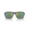 Óculos de sol unissexo ARNETTE AN4329-28538N, retangulares, armação preta mate, lentes cinzentas escuras, 63/17/130 mm