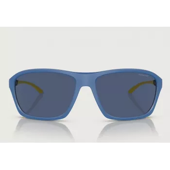 Óculos de sol retangulares polarizados ARNETTE AN4329-290280 homem preto mate/cinzento 63 mm