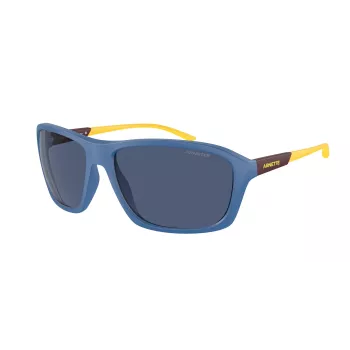 Óculos de sol retangulares polarizados ARNETTE AN4329-290280 homem preto mate/cinzento 63 mm