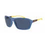 Óculos de sol retangulares polarizados ARNETTE AN4329-290280 homem preto mate/cinzento 63 mm