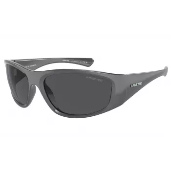 Óculos de sol ARNETTE AN4331-291787 para homem preto mate cinzento-escuro 64 mm