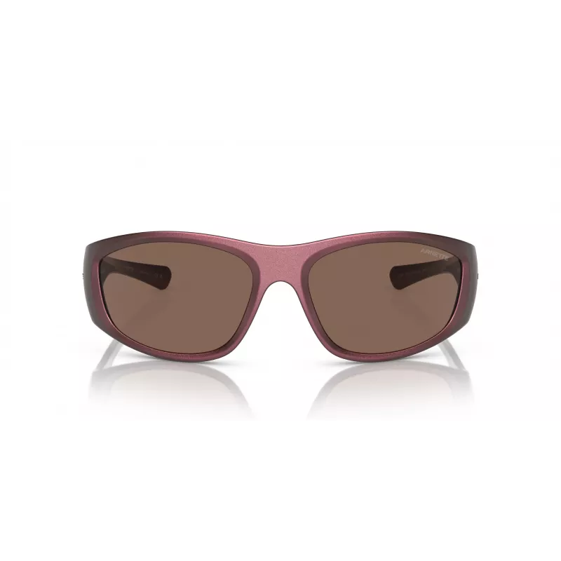 Óculos de sol ARNETTE AN4331-292773 para homem retangulares preto mate cinzento-escuro 64mm