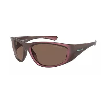 Óculos de sol ARNETTE AN4331-292773 para homem retangulares preto mate cinzento-escuro 64mm