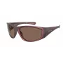 Óculos de sol ARNETTE AN4331-292773 para homem retangulares preto mate cinzento-escuro 64mm
