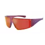 Óculos de sol unissexo ARNETTE AN4332-29206Q preto mate cinzento espelhado 69mm