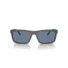 Óculos de sol ARNETTE AN4333-29301W homem preto mate cinzento espelhado 55 mm