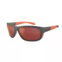 ARNETTE AN4337-28706Q Óculos de sol retangulares de homem Preto mate Cinzento Espelhado 63mm