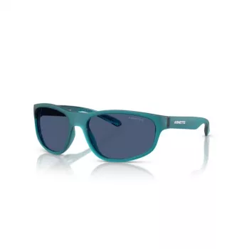 Óculos de sol de homem Arnette AN4351-296880 preto mate cinzento retangulares aro completo 56 mm