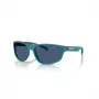 Óculos de sol de homem Arnette AN4351-296880 preto mate cinzento retangulares aro completo 56 mm