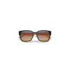 Óculos de sol retangulares unissexo ARNETTE Fastball AN4325-29012H preto mate 54 mm
