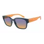 Óculos de sol retangulares unissexo ARNETTE Fastball AN4325-29012H preto mate 54 mm