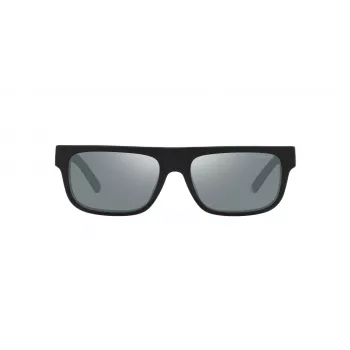 Óculos de sol ARNETTE homem AN4278-12006G - armação em propionato preta mate, lentes em policarbonato cinzentas espelhadas, largura da lente 55 mm