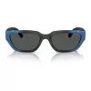 Óculos de sol ARNETTE homem AN4350-297587 preto mate cinzento escuro 55mm