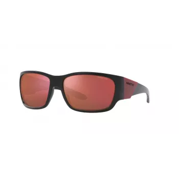 ARNETTE Óculos de sol unissexo AN432428056Q6 - armação retangular de propionato, lentes de policarbonato, proteção UV400, 60/17/125 mm