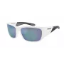 Óculos de sol ARNETTE AN43242863Y76 unissexo - armação preta mate, lentes cinzentas espelhadas prateadas, 61 mm