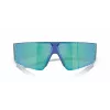 ARNETTE Óculos de sol unissexo AN4332-291855 Armação preto mate Lentes cinzento espelhado prateado 69/09/130 mm