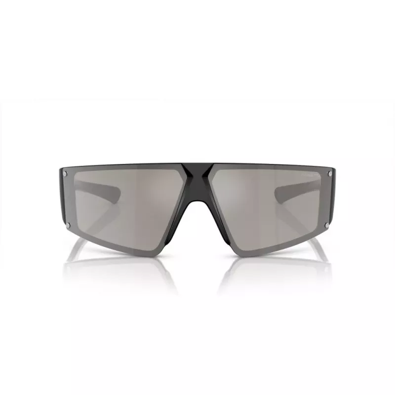 Óculos de sol unissexo ARNETTE AN433229006G6 - Armação preta mate, lentes cinzentas esverdeadas espelhadas, 69/09/130 mm