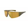 Óculos de sol ARNETTE AN433229227P6 unissexo - armação preta mate, lentes cinzentas polarizadas, 69/09/130 mm
