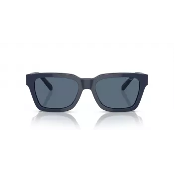 Óculos de sol unissexo ARNETTE AN4334-122180 armação preto mate lentes cinzentas espelhadas prateadas 53mm